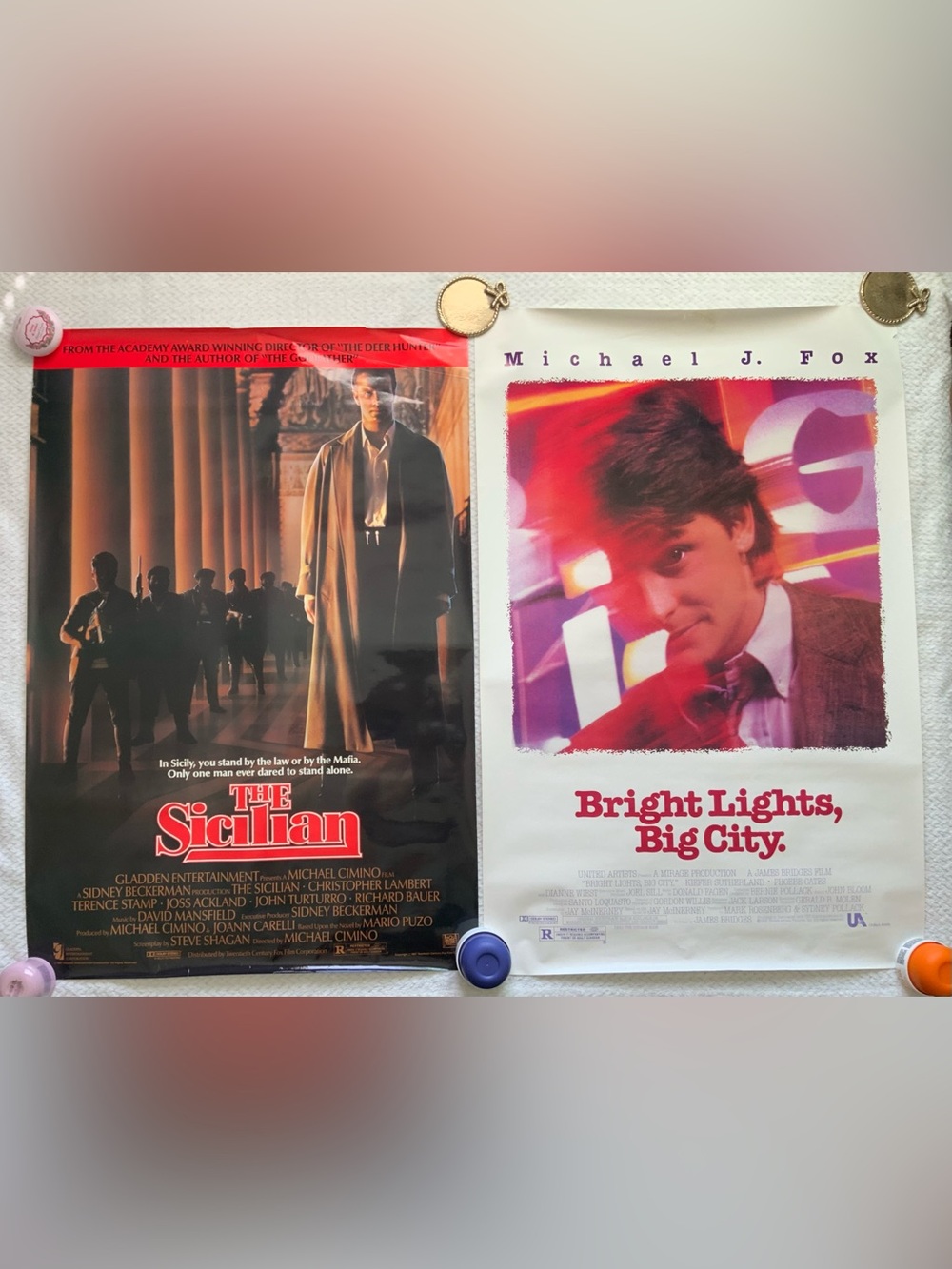 Bright Lights Big City Movie Poster (27X40)